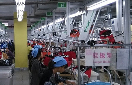 歐泰科 十年磨礪，成就智能服裝吊掛行業領導者